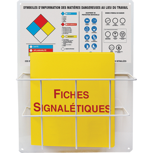Haz-Mat Basket Style Centre Boards, French, Binders Included NRZ Safety Inc.