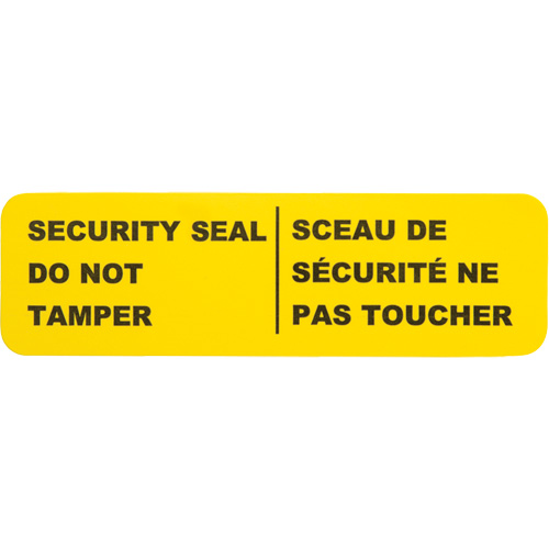 Scell&eacute;s de s&eacute;curit&eacute;, 2-1/2" NRZ Safety Inc.