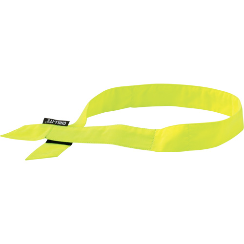 Foulard de refroidissement par &eacute;vaporation Chill-Its 6705, Jaune lime haute visibilit&eacute; NRZ Safety Inc.
