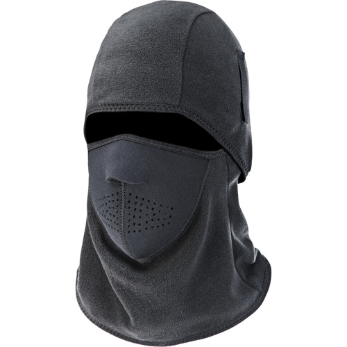 N-Ferno&reg; 6826 Two-Piece Balaclava, Fleece/Neoprene/Polyester, Black NRZ Safety Inc.