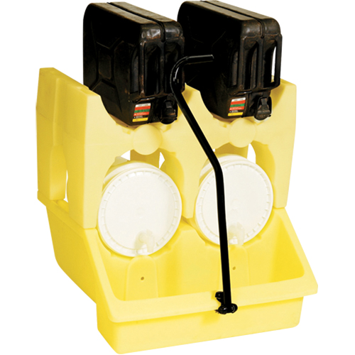 Unit&eacute; mobile Mini-Racker, 31" lo x 29" la x 15,2" ha, 10 gal. US Capacit&eacute; NRZ Safety Inc.