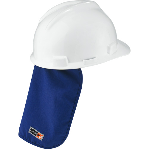 Chill-Its&reg; 6717FR Cooling FR Hardhat Pad & Neck Shade, Blue NRZ Safety Inc.