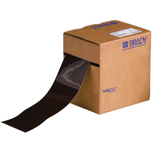 Ruban de marquage pour planchers ToughStripe, 3" x 100', Polyester, Brun NRZ Safety Inc.