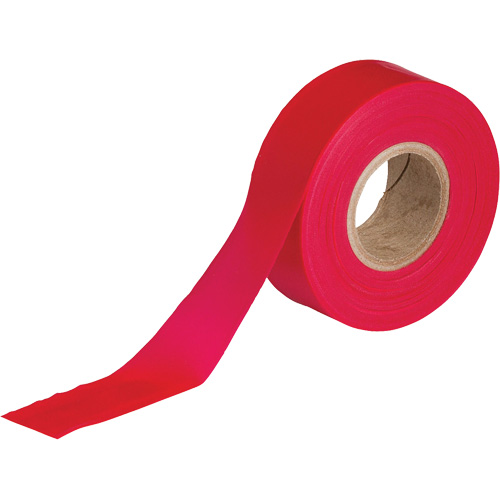 Flagging Tape, 1.188" W x 300' L, Red NRZ Safety Inc.