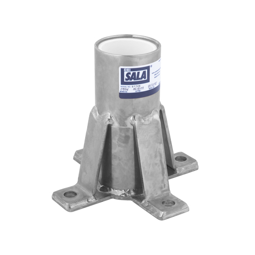 Base de potence pour collier de passage pour installation sur le plancher DBI-SALA Advanced NRZ Safety Inc.