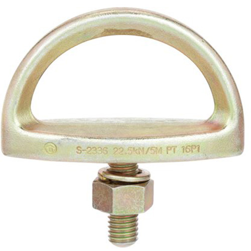 Anchorage Connector, D-Ring, Permanent Use NRZ Safety Inc.