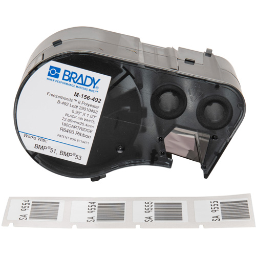Low Temperature Label Maker Cartridge, Black NRZ Safety Inc.