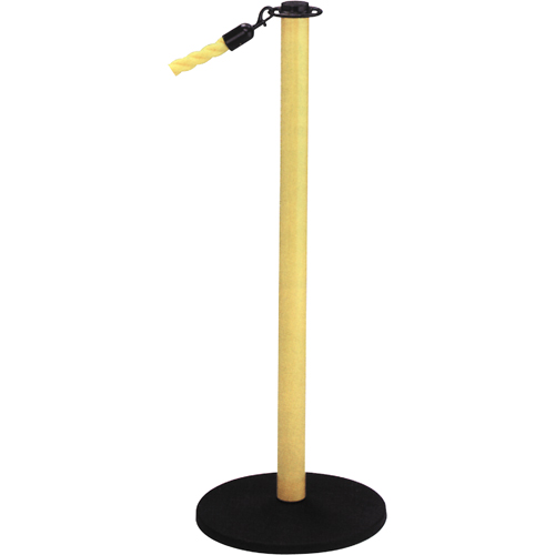 Poteaux portatifs, Hauteur de 36", Jaune NRZ Safety Inc.