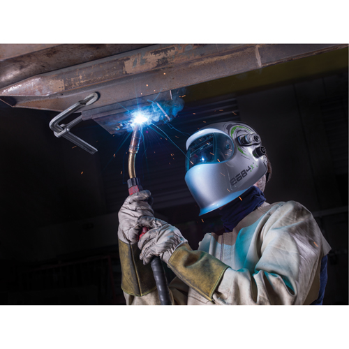 Masques de soudage e684, 3,94" lo x 1,97" la Champ de vision, Teinte 4/5 - 13, Argent NRZ Safety Inc.