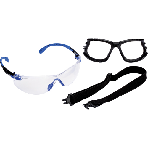 Solus Safety Glasses with Scotchgard Lens Kit, Clear Lens, Anti-Fog, Meets/Exceeds CSA Z94.3 NRZ Safety Inc.
