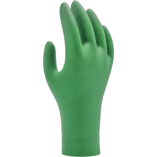 6110PF Biodegradable Gloves, X-Small, Nitrile, 4-mil, Powder-Free, Green NRZ Safety Inc.