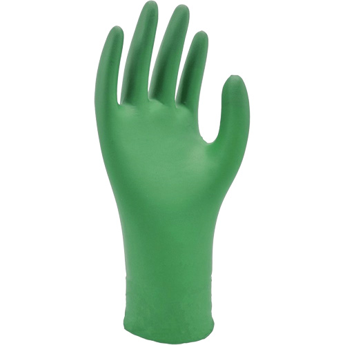 6110PF Biodegradable Gloves, X-Small, Nitrile, 4-mil, Powder-Free, Green NRZ Safety Inc.