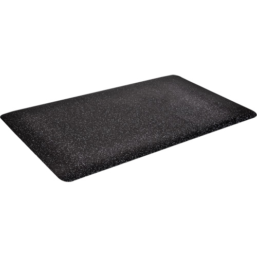 WD Foodmaster Anti-Microbial Mats, Smooth, 2' x 3' x 9/16", Black, Vinyl Foam NRZ Safety Inc.