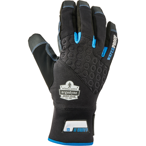 Gants utilitaires thermiques performant et &eacute;tanches ProFlex 818WP, Paume Polyur&eacute;thane, Taille Petit NRZ Safety Inc.