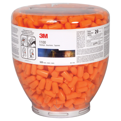 E-A-R 1100 Series Earplugs Dispenser Bottle Refill, Bulk - Canister NRZ Safety Inc.