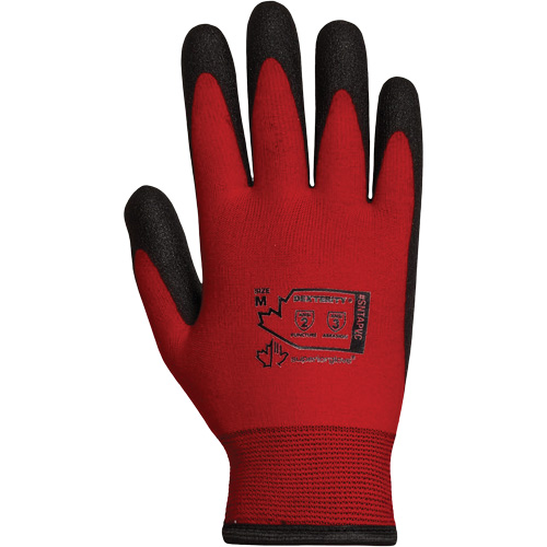 Gants doubl&eacute;s pour l'hiver Dexterity, 10/T-Grand, R&ecirc;vetement PVC, Calibre 15, Enveloppe en Nylon NRZ Safety Inc.