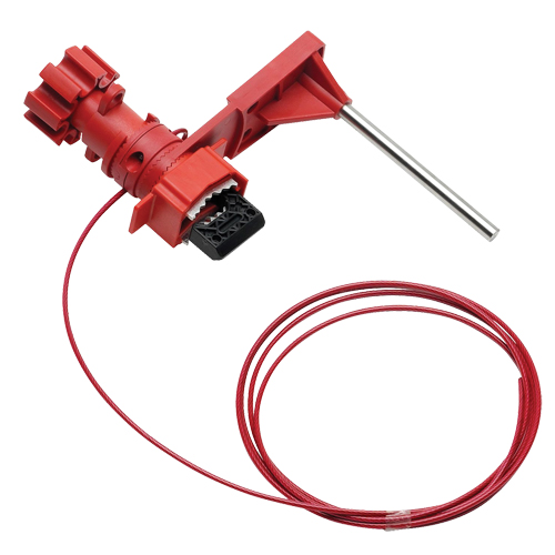 Small Valve Lockout With Blocking Arm, Universal Type NRZ Safety Inc.