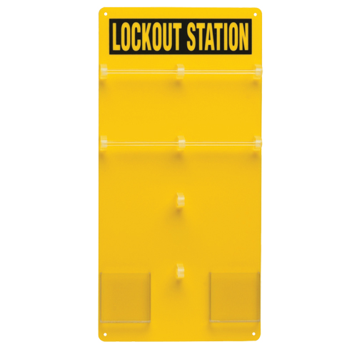 Lockout Board, 24 Padlock Capacity, Padlocks Not Included NRZ Safety Inc.