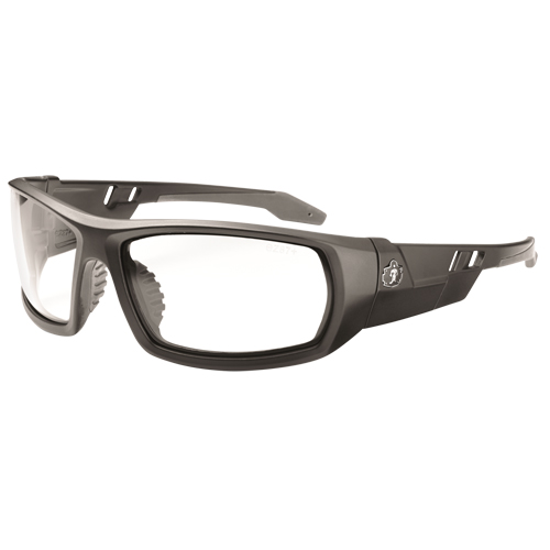 Lunettes de s&eacute;curit&eacute; Skullerz Odin, Lentille Transparent, Antibu&eacute;e/Anti-&eacute;gratignures, ANSI Z87+/R&eacute;pond ou surpasse la norme CSA Z94.3 NRZ Safety Inc.