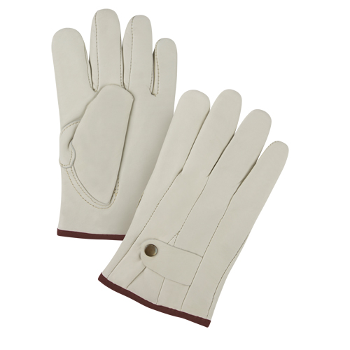 Premium Ropers Gloves, Large, Grain Cowhide Palm NRZ Safety Inc.