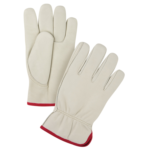 Premium Winter-Lined Driver's Gloves, Small, Grain Cowhide Palm, Fleece Inner Lining NRZ Safety Inc.