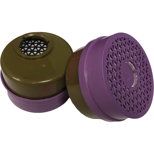Respirator Cartridge, Gas/Vapour Cartridge, Multi Gas/Organic Vapour/P100 Filter NRZ Safety Inc.