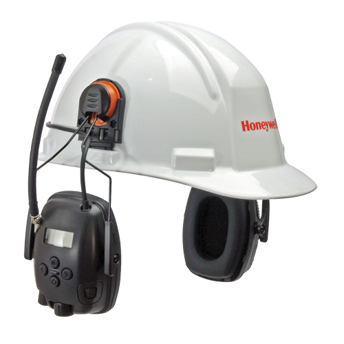 Howard Leight Sync Electo-H Helmet Earmuffs, Cap Mount Style, 30 dB NRZ Safety Inc.