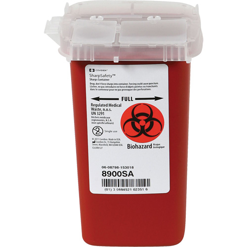 Contenant phl&eacute;botomie Sharps Dynamic, Capacit&eacute; de 1 L NRZ Safety Inc.