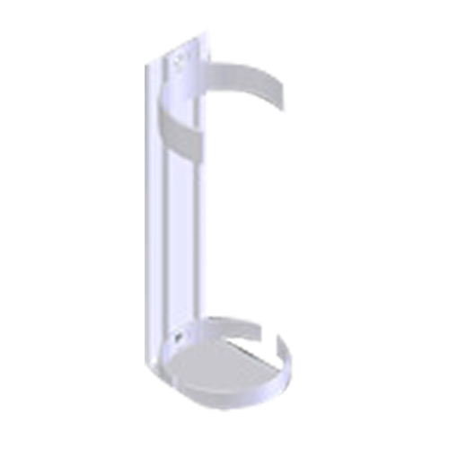 Support en plastique pour v&eacute;hicule de solution Bio Med Wash Dynamic NRZ Safety Inc.