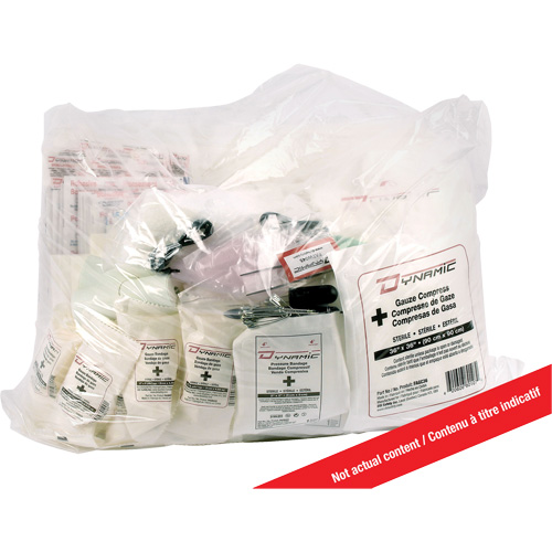 Dynamic First Aid Kit Refill, Meets CSA Z1220-17 Type 3 High-Risk Environment, Small (2-25 Workers), Class 1 NRZ Safety Inc.