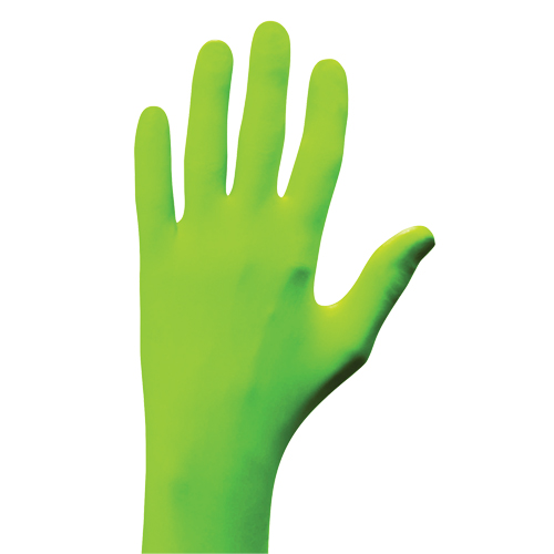 N-Dex&reg; Gloves, Small, Nitrile, 5-mil, Powder-Free, Green NRZ Safety Inc.
