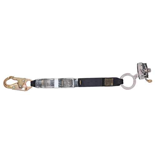 Rope Grab Fall Arrester, With Lanyard, 5/8" Rope Diameter NRZ Safety Inc.