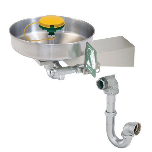 Axion&reg; Eye/Face Wash Station, Wall-Mount Installation, Stainless Steel Bowl NRZ Safety Inc.