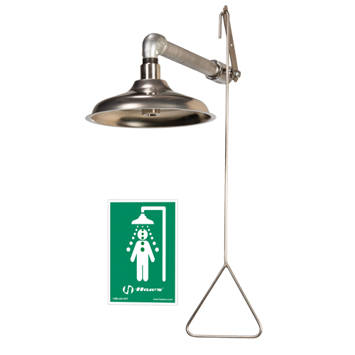 Drench Shower, Wall-Mount NRZ Safety Inc.