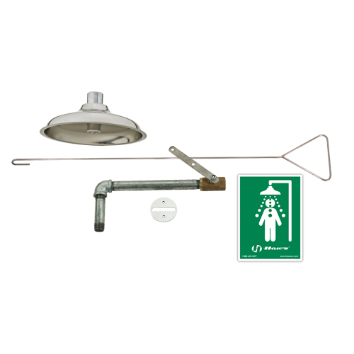 Douche de rinçage, Montage au plafond NRZ Safety Inc.