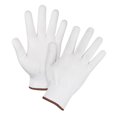 Seamless String Knit Gloves, Polyester, 15 Gauge, Men's NRZ Safety Inc.
