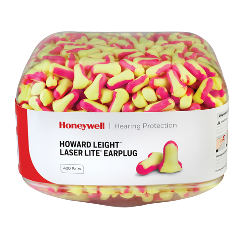 Howard Leight Laser Lite&reg; Earplugs, Bulk - Canister NRZ Safety Inc.