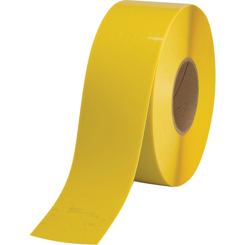 Ruban de marquage pour plancher, 4" x 100', PVC, Jaune NRZ Safety Inc.