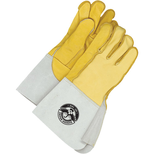 Gants de soudage, Cuir fleur de vache/Cuir fleur de daim, Taille Grand/10 NRZ Safety Inc.