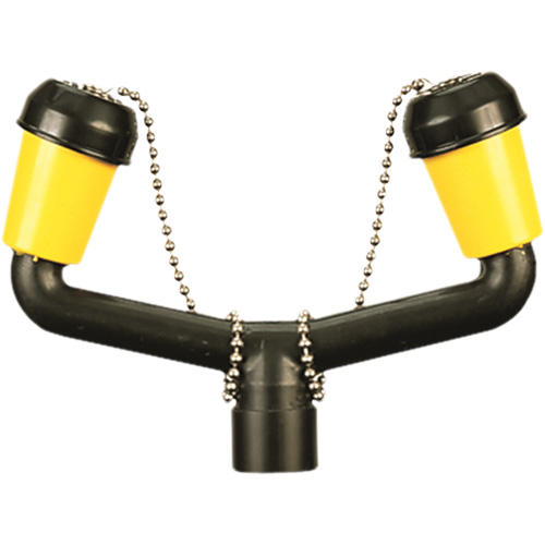 Ensemble de pommeaux doubles pour douche oculaire NRZ Safety Inc.