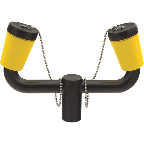 Ensemble de pommeaux doubles pour douche oculaire NRZ Safety Inc.
