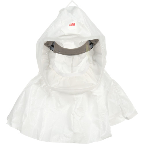 Cagoule Versaflo avec coiffe int&eacute;gr&eacute;e, Grand/Moyen, Coiffe souple, Bavette Simple NRZ Safety Inc.