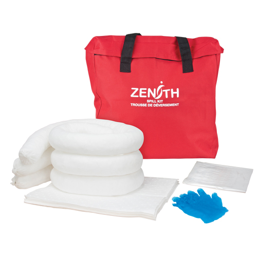 Spill Kit, Oil Only, Bag, 5 US gal. Absorbancy NRZ Safety Inc.