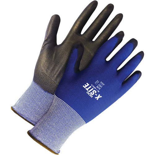 Coated Synthetic Gloves, 7, Polyurethane Coating, 13 Gauge, Nylon Shell NRZ Safety Inc.