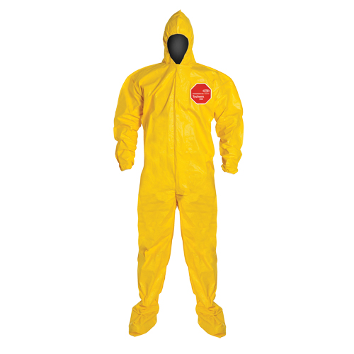 Coveralls, Medium, Yellow, Tychem&reg; 2000 NRZ Safety Inc.