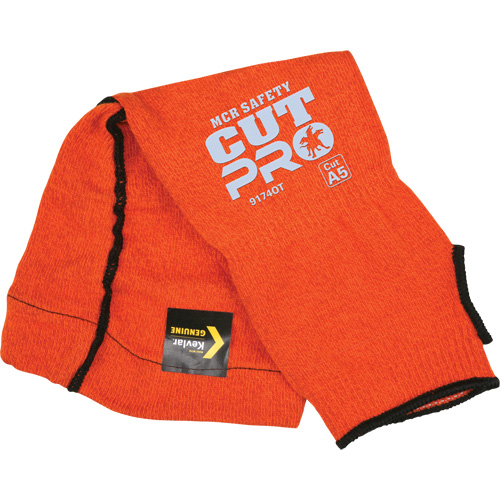 Manches Memphis, Kevlar, 14", ASTM ANSI niveau A5, Orange NRZ Safety Inc.