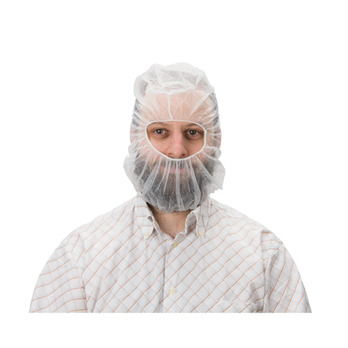 Cagoule jetable, Polypropyl&egrave;ne, Blanc NRZ Safety Inc.