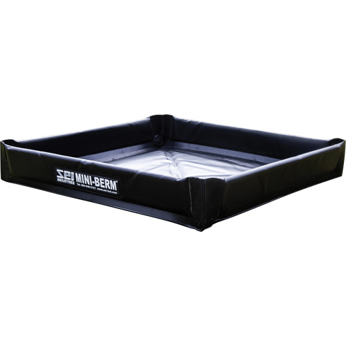 30oz Chem-Shield Mini Berm, 9 US gal. Capacity, 2' W x 2' L x 4" H NRZ Safety Inc.