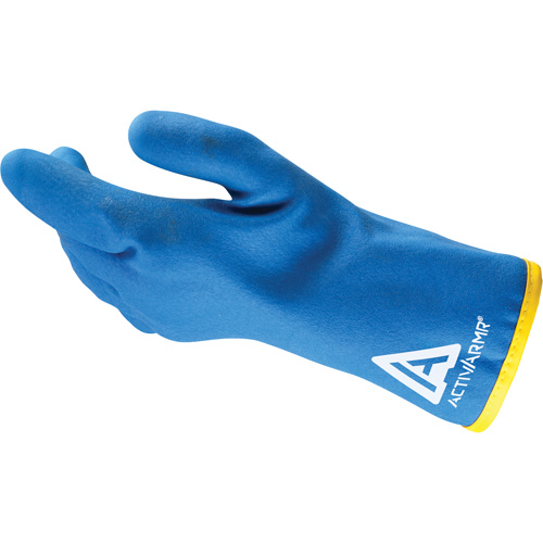 ActivArmr&reg; 97-681 Gloves, 8, Foam PVC Coating, Nylon Shell NRZ Safety Inc.