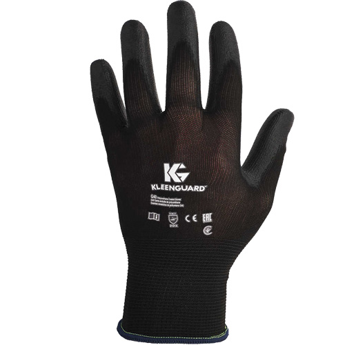 KleenGuard G40 Coated Gloves, 8/Medium, Polyurethane Coating, Nylon Shell NRZ Safety Inc.